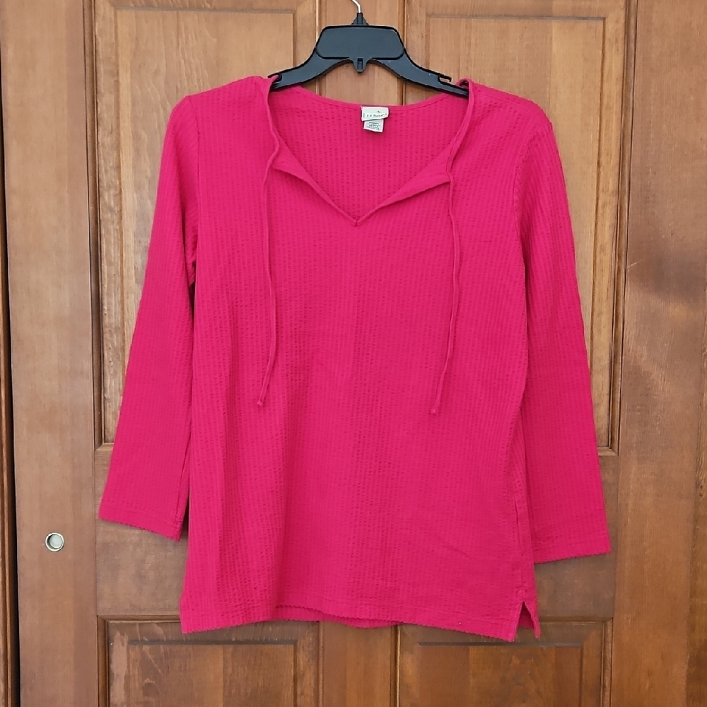 L.L. Bean Bright Pink Women's Tunic